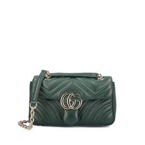 Gucci Women Gg Marmont Leather Shoulder Bag